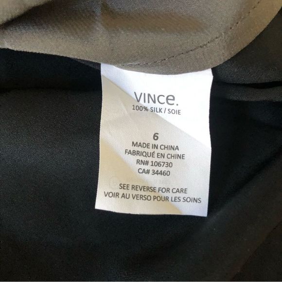 Vince Gray and Black Tunic Top - Picture 7 of 11